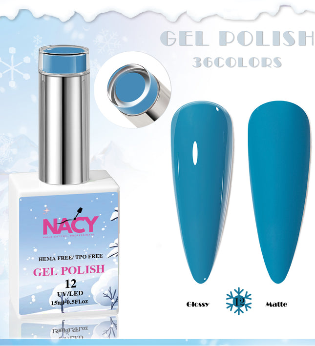 Nacy Winter Gel Color HEMA / TPO free 0.5oz - 012