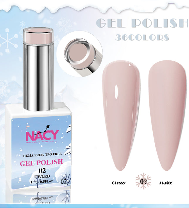 Nacy Winter Gel Color HEMA / TPO free 0.5oz - 02