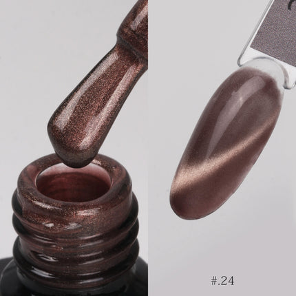 [COMING SOON] Nacy Coffee Mocha Crystal Cat Eye Gel 0.5oz - 024