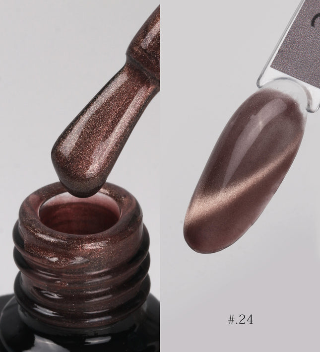 [COMING SOON] Nacy Coffee Mocha Crystal Cat Eye Gel 0.5oz - 024