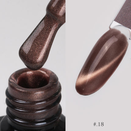 [COMING SOON] Nacy Coffee Mocha Crystal Cat Eye Gel 0.5oz - 018