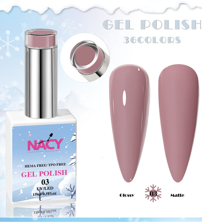 Nacy Winter Gel Color HEMA / TPO free 0.5oz - 03