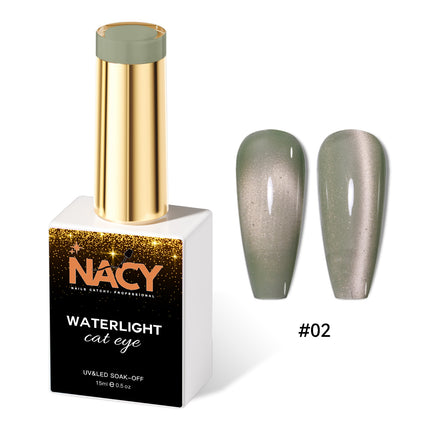 Nacy Water Light Moon Cat Eye Gel 0.5oz - 02