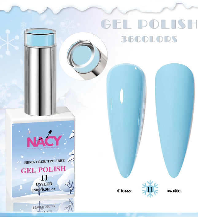 Nacy Winter Gel Color HEMA / TPO free 0.5oz - 011