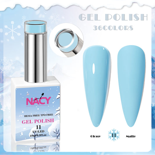 Nacy Winter Gel Color HEMA / TPO free 0.5oz - 011