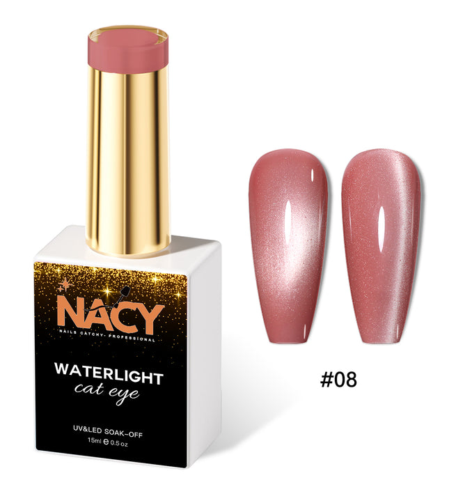 Nacy Water Light Moon Cat Eye Gel 0.5oz - 08