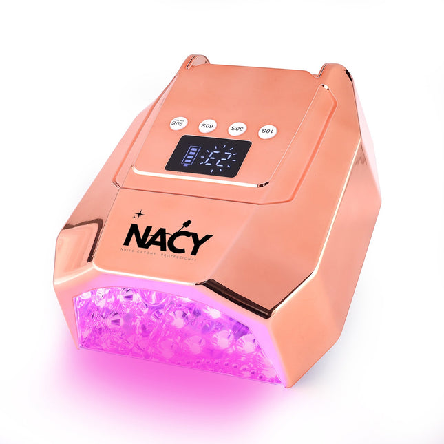 Nacy Pro Series Cordless Led UV Lamp 96W - Rose Gold Color