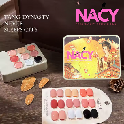 Nacy Ombre UV Gel Art Set 9 Color - TANG DYNASTY NEVER SLEEP CITY