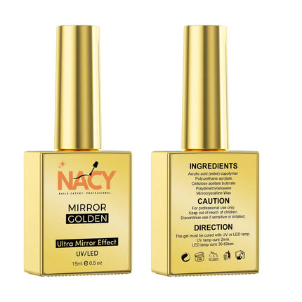 Nacy Line Art Mirror Golden 15ml