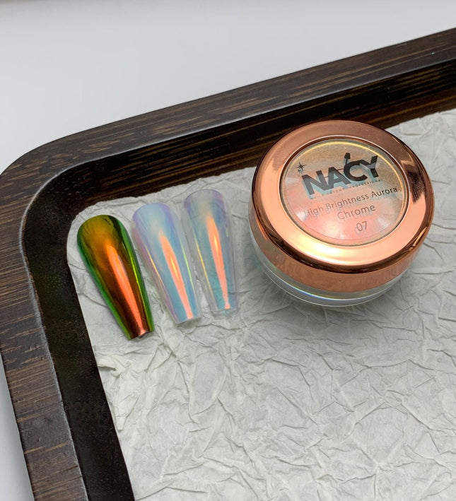 Nacy High Brightness Auora Mirror Chrome Pigment 5g