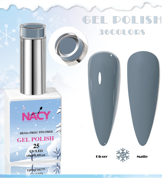 Nacy Winter Gel Color HEMA / TPO free 0.5oz - 025