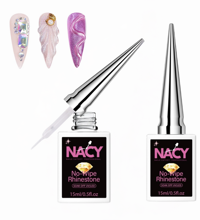 Nacy No-Wipe Rhinestone 0.5oz