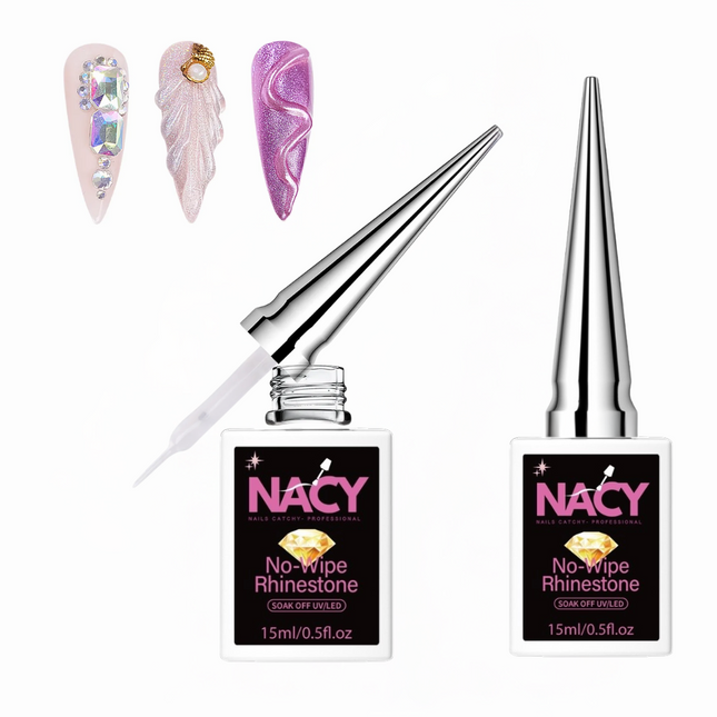 Nacy No-Wipe Rhinestone 0.5oz