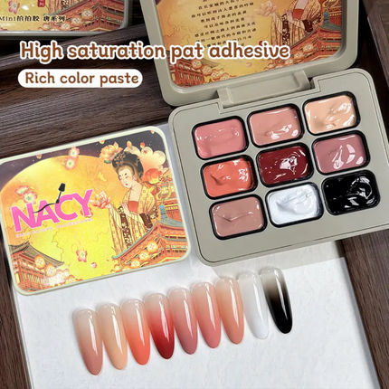 Nacy Ombre UV Gel Art Set 9 Color - TANG DYNASTY NEVER SLEEP CITY