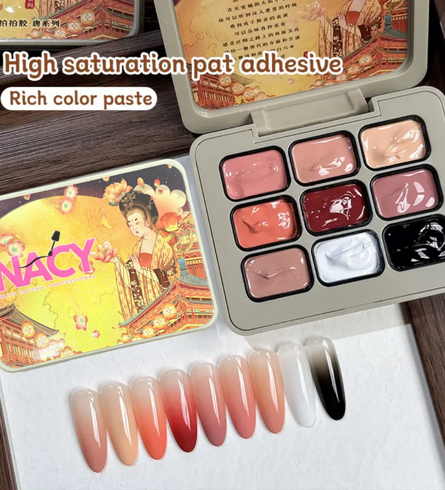 Nacy Ombre UV Gel Art Set 9 Color - TANG DYNASTY NEVER SLEEP CITY