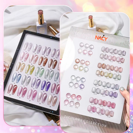 Nacy Dreamy Cat Eye Full Set 24 Colors Gel / Free Color chart display