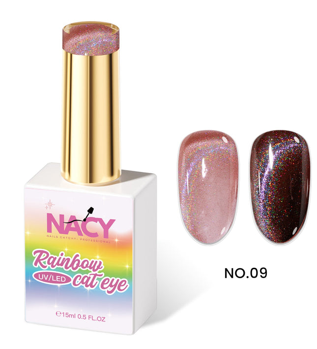 Nacy Rainbow Cat Eye Gel 0.5oz - 09