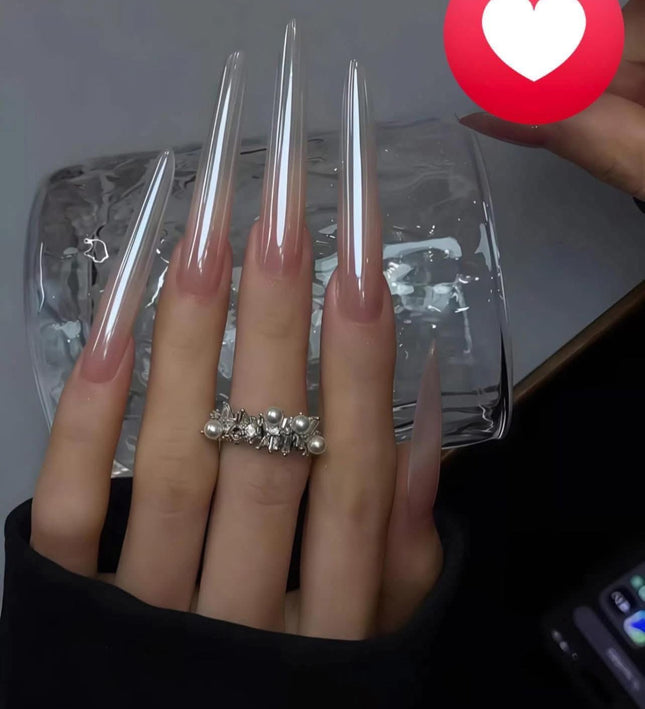 Nacy Clear Mirror Effect Chrome Pigment Super Glossy