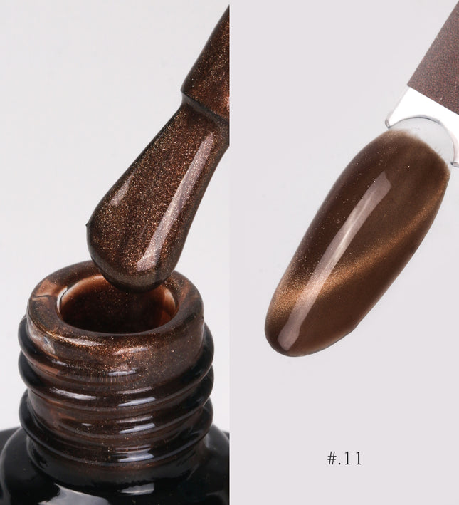[COMING SOON] Nacy Coffee Mocha Crystal Cat Eye Gel 0.5oz - 011