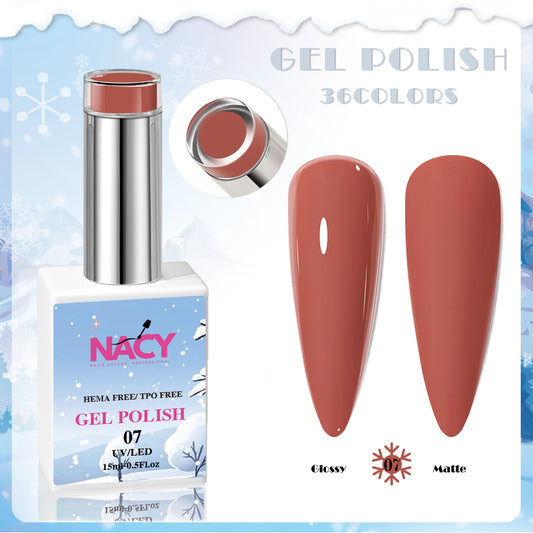 Nacy Winter Gel Color HEMA / TPO free 0.5oz - 07