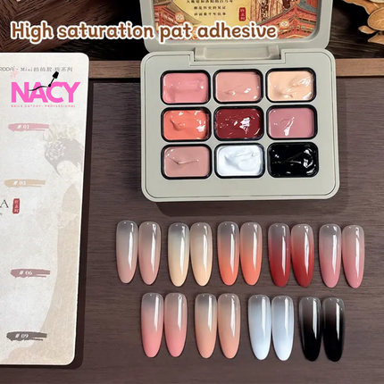 Nacy Ombre UV Gel Art Set 9 Color - TANG DYNASTY NEVER SLEEP CITY