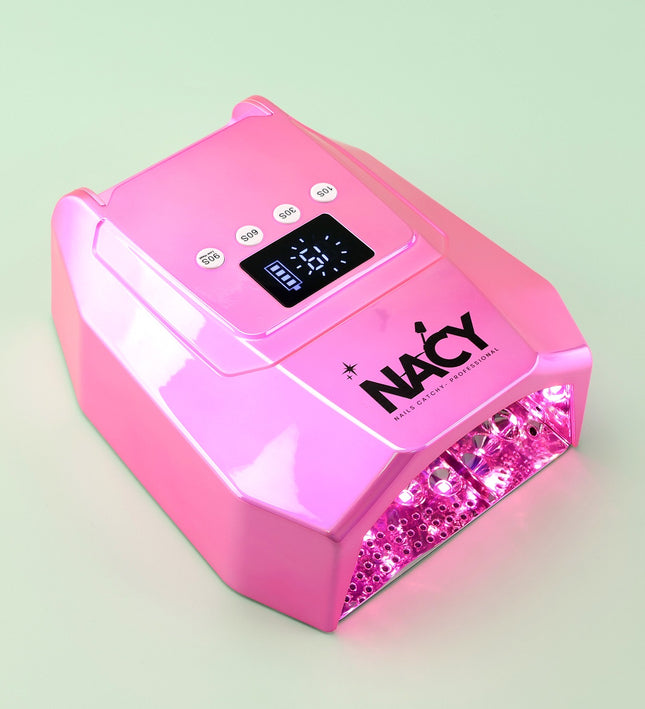 Nacy Pro Series Cordless Led UV Lamp 96W - Pink Color