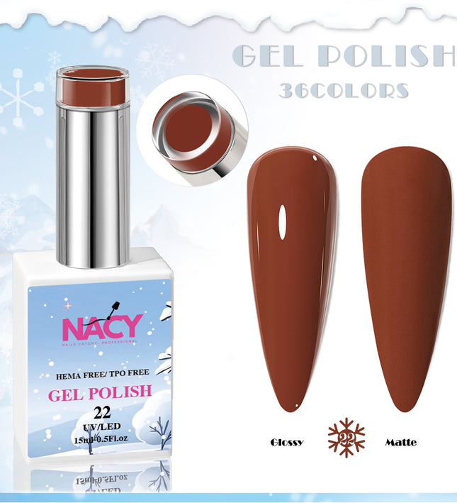 Nacy Winter Gel Color HEMA / TPO free 0.5oz - 022