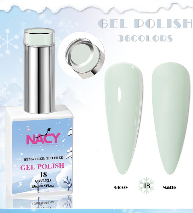 Nacy Winter Gel Color HEMA / TPO free 0.5oz - 018