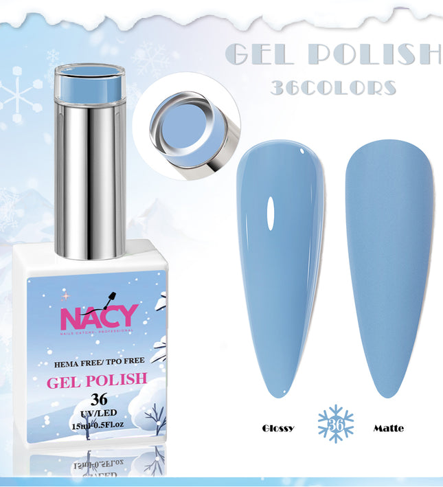 Nacy Winter Gel Color HEMA / TPO free 0.5oz - 036