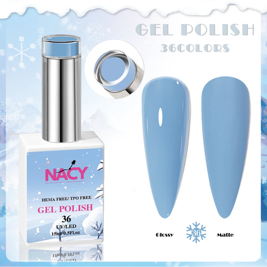Nacy Winter Gel Color HEMA / TPO free 0.5oz - 036