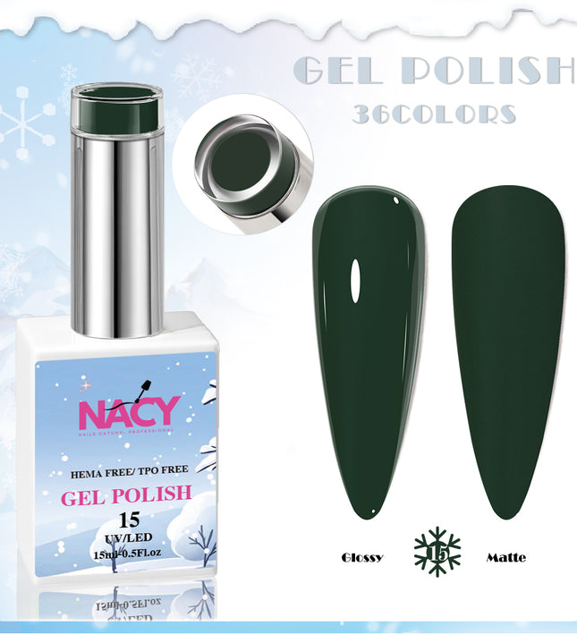 Nacy Winter Gel Color HEMA / TPO free 0.5oz - 015