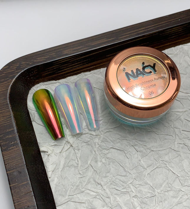 Nacy High Brightness Auora Mirror Chrome Pigment 5g