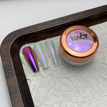 Nacy High Brightness Auora Mirror Chrome Pigment 5g