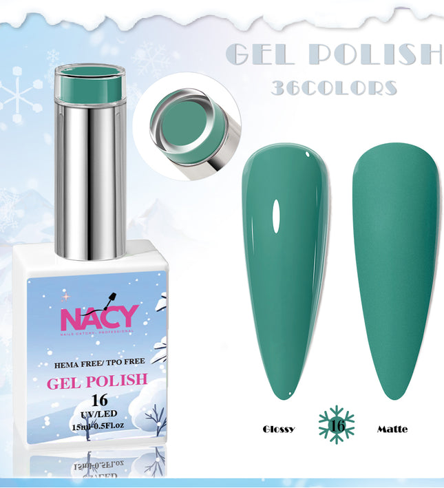 Nacy Winter Gel Color HEMA / TPO free 0.5oz - 016