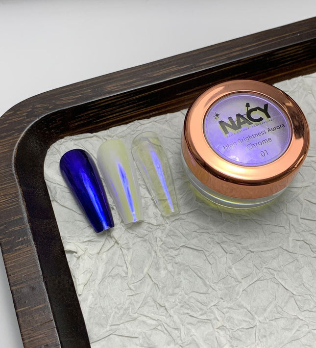 Nacy High Brightness Auora Mirror Chrome Pigment 5g