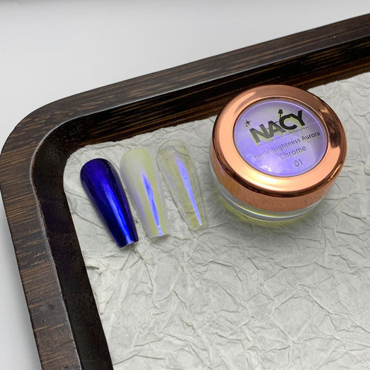 Nacy High Brightness Auora Mirror Chrome Pigment 5g