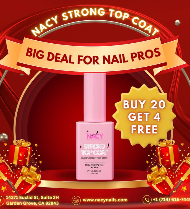 Nacy Shiny Strong Top Coat 0.5oz - Buy & Get Free Deals 🔥