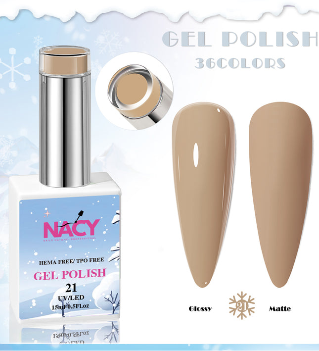 Nacy Winter Gel Color HEMA / TPO free 0.5oz - 021