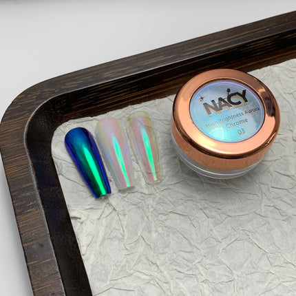 Nacy High Brightness Auora Mirror Chrome Pigment 5g