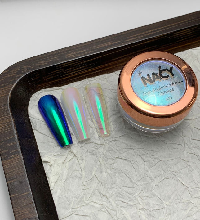 Nacy High Brightness Auora Mirror Chrome Pigment 5g