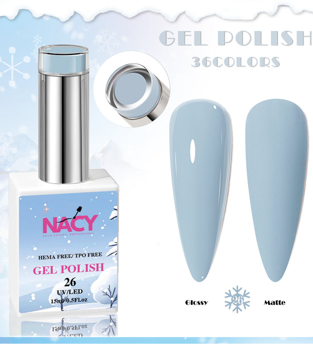 Nacy Winter Gel Color HEMA / TPO free 0.5oz - 026