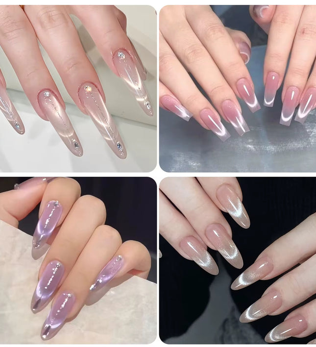 Nacy French V Shape Strong Magnet Cat Eye Tool