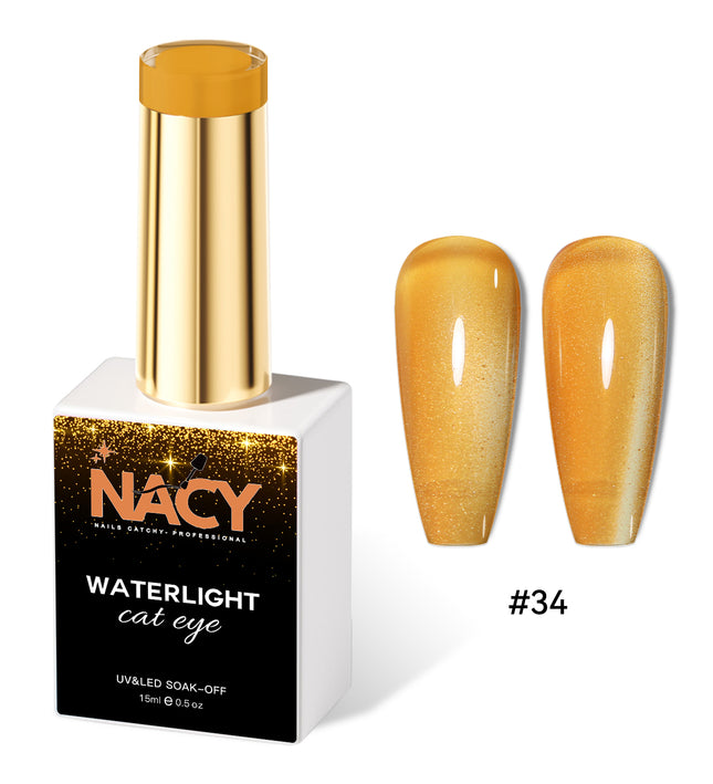 Nacy Water Light Moon Cat Eye Gel 0.5oz - 034