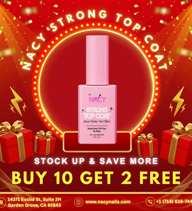 Nacy Shiny Strong Top Coat 0.5oz - Buy & Get Free Deals 🔥