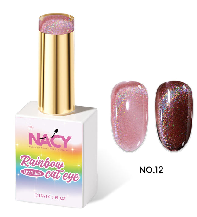 Nacy Rainbow Cat Eye Gel 0.5oz - Hema / Tpo Free -012