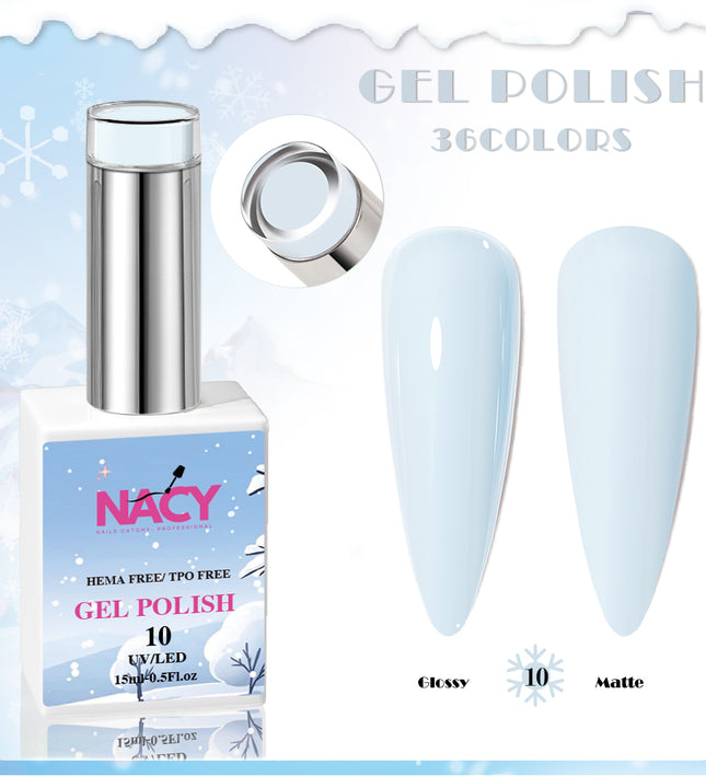 Nacy Winter Gel Color HEMA / TPO free 0.5oz - 010