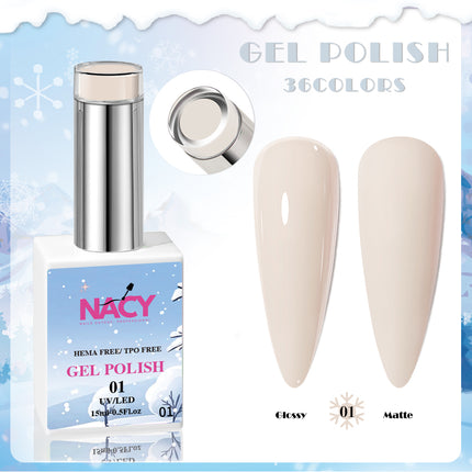 Nacy Winter Gel Color HEMA / TPO free 0.5oz - 01