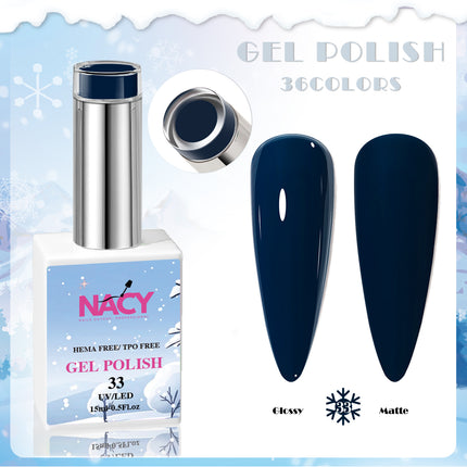 Nacy Winter Gel Color HEMA / TPO free 0.5oz - 033