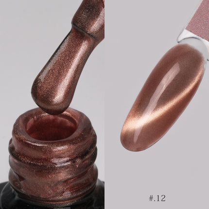 [COMING SOON] Nacy Coffee Mocha Crystal Cat Eye Gel 0.5oz - 012