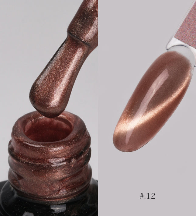 [COMING SOON] Nacy Coffee Mocha Crystal Cat Eye Gel 0.5oz - 012